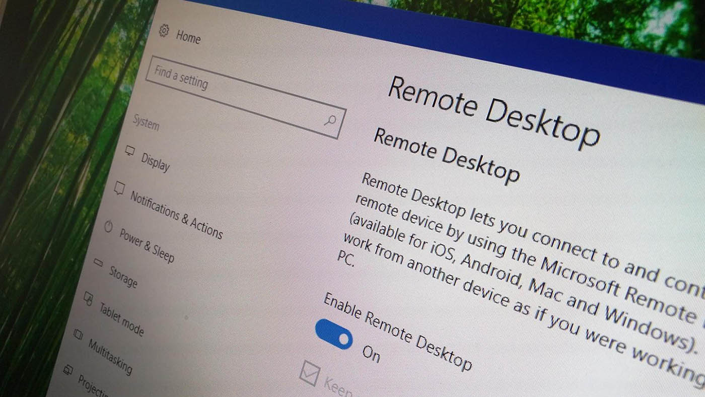 Windows 10 fernsteuern: So richten Sie eine Remotedesktopverbindung ein