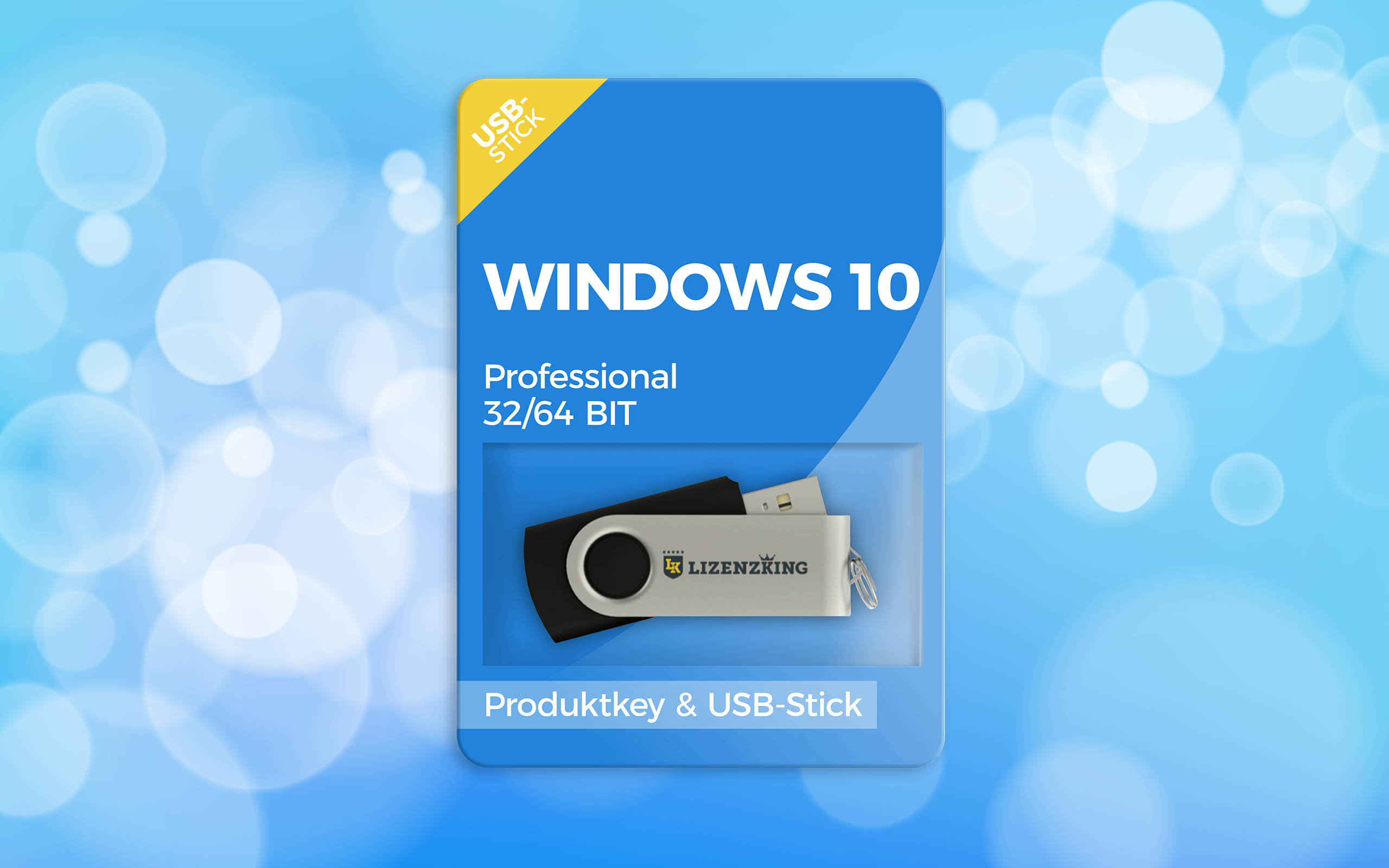 Windows 10 USB Stick: Jetzt neu im Lizenzking Shop verfügbar